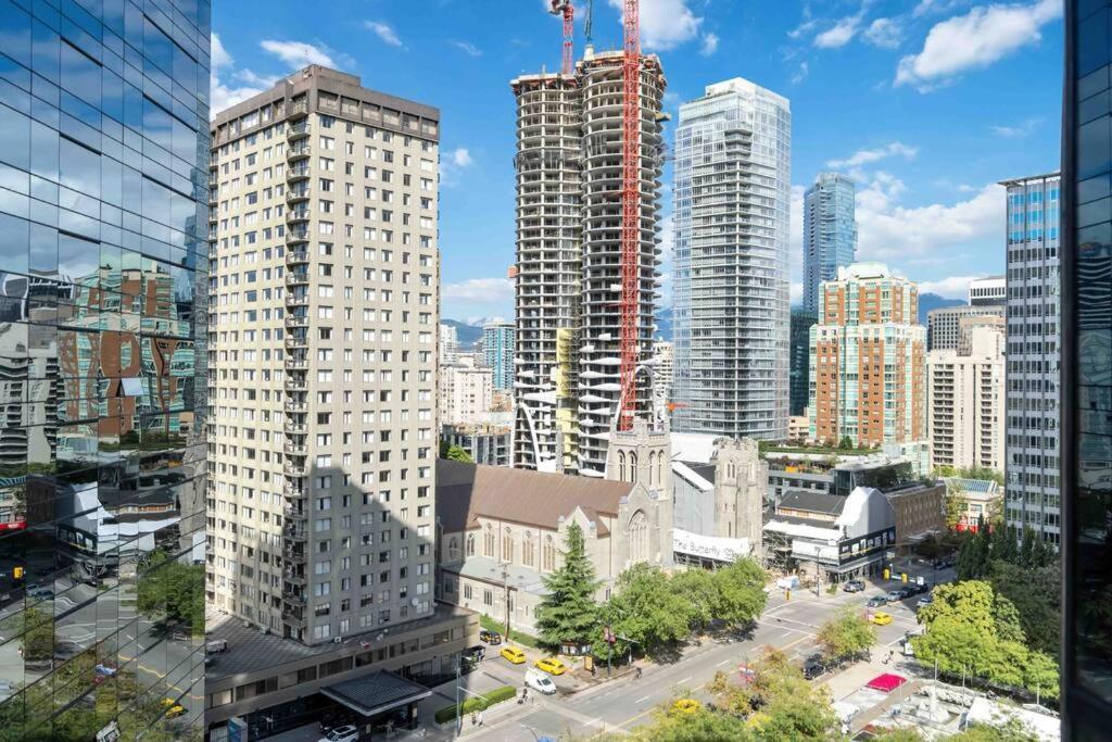 2Br Condo With Breathtaking View In Downtown! Free Parking - 6 Sleep バンクーバー エクステリア 写真